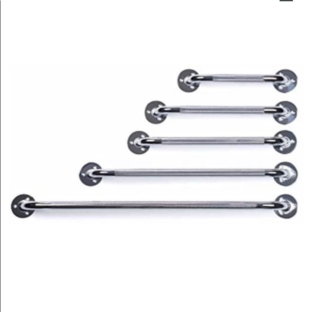 18” chrome grab bar